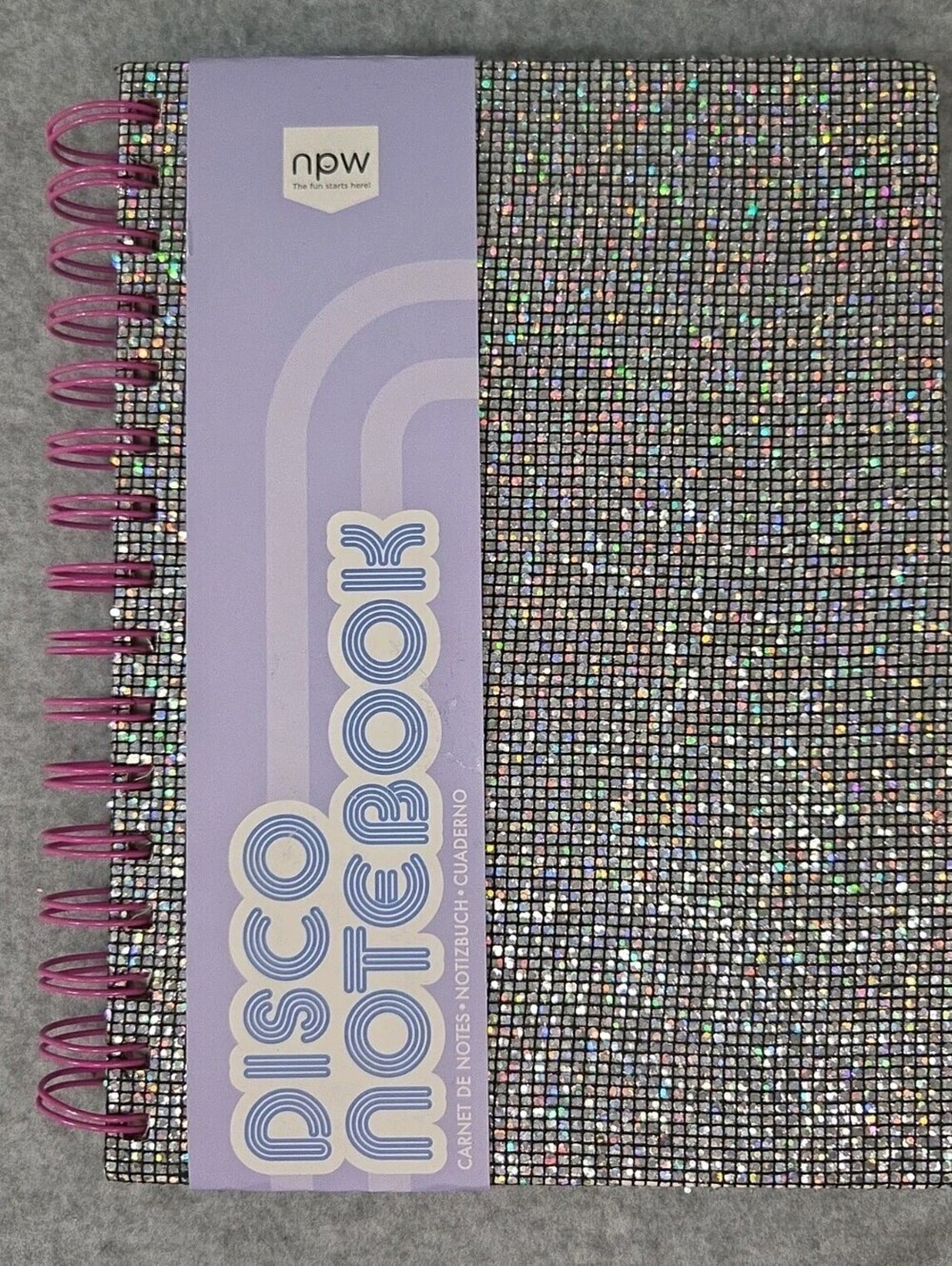 NPW Gifts Disco Cute Notebook Premium Durable High Quality Perfect Gift Idea